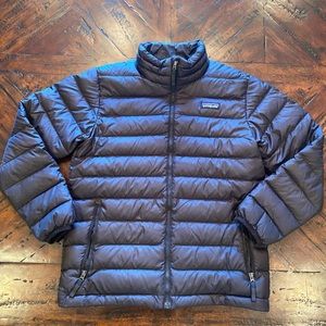 Patagonia Black Kids' Drop-Tail Down Sweater